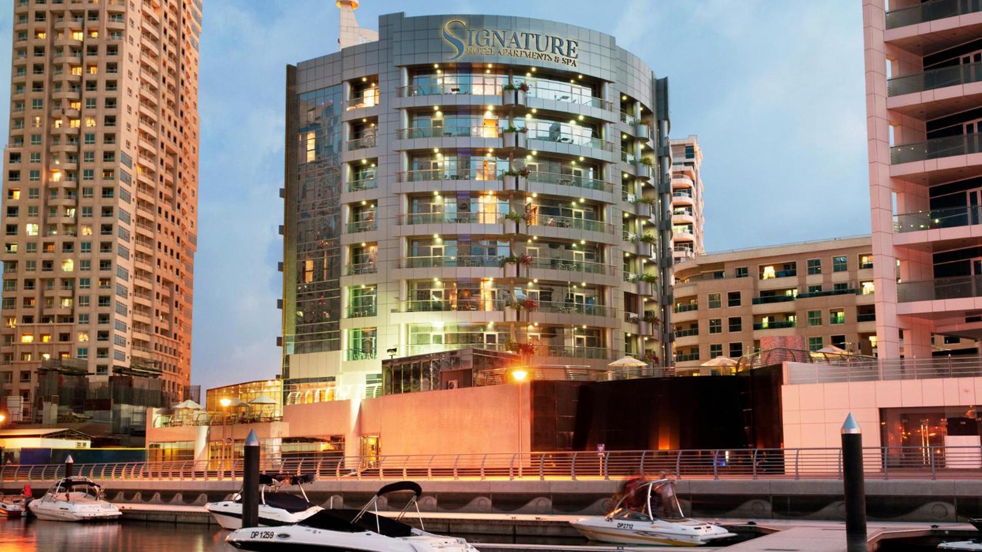 דובאי Signature Hotel Apartments And Spa מראה חיצוני תמונה